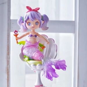 Mermaid Island Blind Box BJD Jointed Dolls Confirmed Purple Tiantian Doll Figure